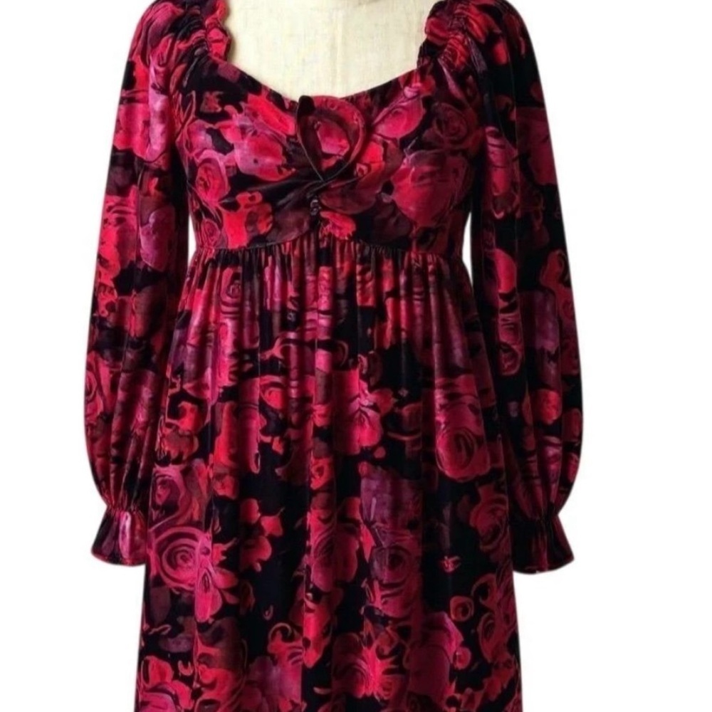 Chelsea & Violet Red Textured Dress